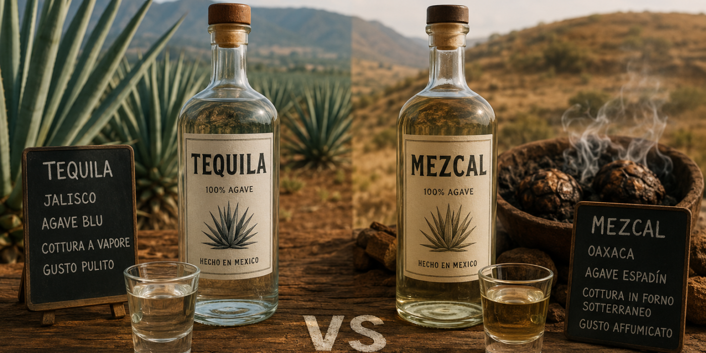 Differenze tra tequila e mezcal a confronto: agave, zona di produzione e cottura